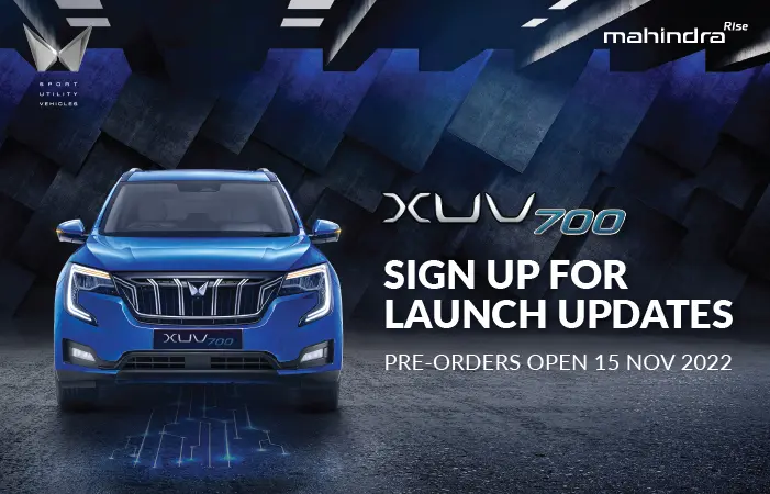 Bookings to open soon for XUV700 for Sale in South Africa